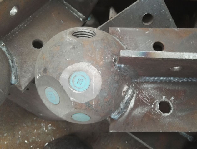 德宏螺栓球球塞，网架配件